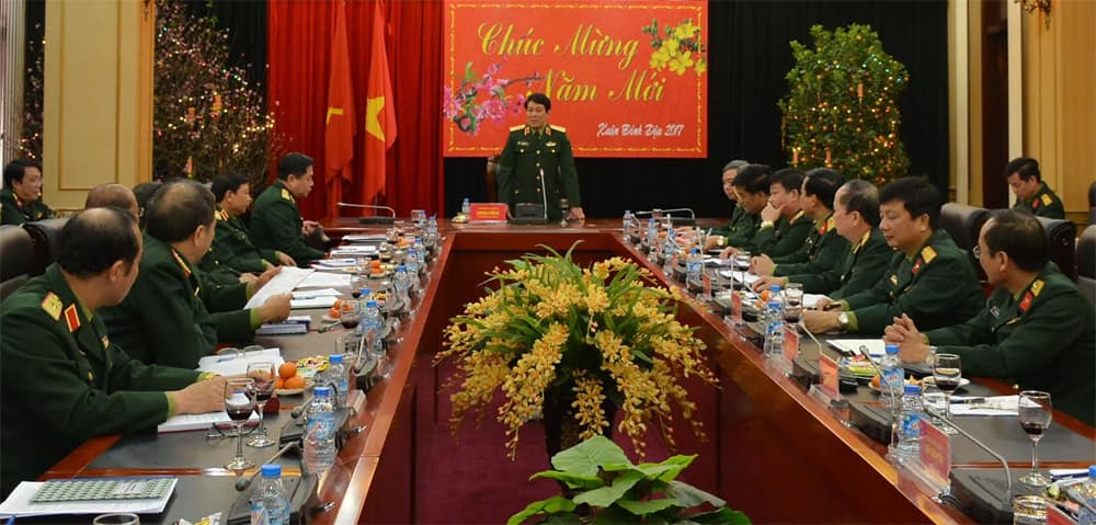 Tình hình chính trị tư tưởng của toàn quân ổn định, cán bộ, chiến sĩ xác định tốt nhiệm vụ