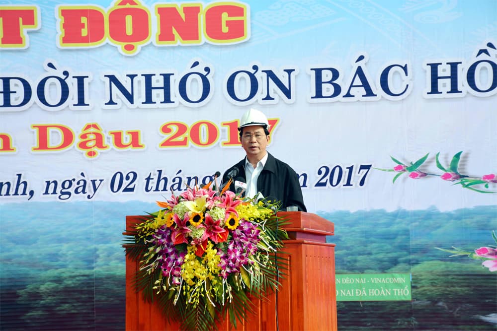 Chủ tịch nước Trần Đại Quang phát động "Tết trồng cây"