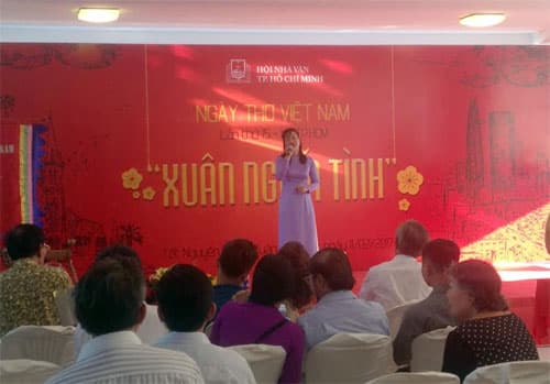 Sôi nổi Ngày thơ Việt Nam 2017 tại TP Hồ Chí Minh