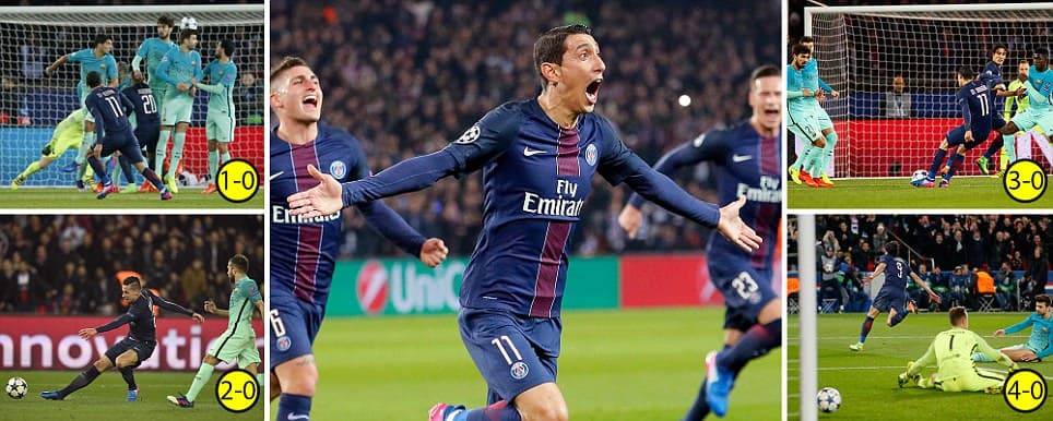 Nhìn lại đêm "thống khổ" của Barcelona trước PSG