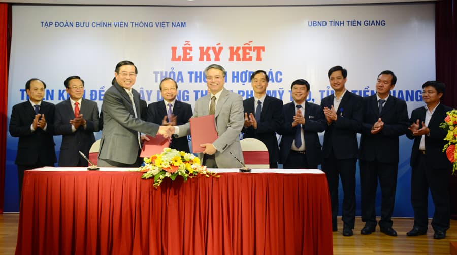 Tập đoàn VNPT giúp tỉnh Tiền Giang trở thành Thành phố thông minh