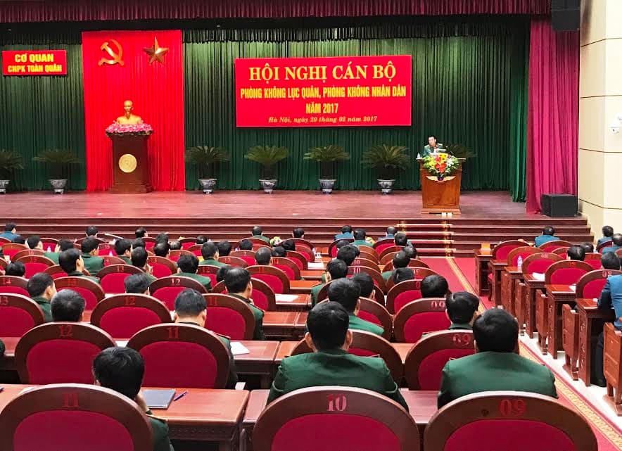 Cơ quan Chủ nhiệm Phòng không toàn quân: Hội nghị cán bộ triển khai nhiệm vụ công tác năm 2017