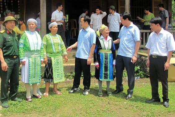 GẦN DÂN ĐỂ LÃNH ĐẠO, CHỈ ĐẠO ĐÚNG, HIỆU QUẢ