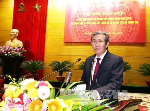 Hội nghị toàn quốc tổng kết công tác ngành Nội chính Đảng năm 2016