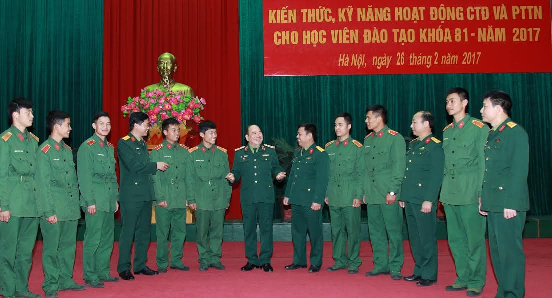 Trường Sĩ quan Lục quân 1 tổ chức bồi dưỡng kiến thức và kỹ năng công tác Đoàn
