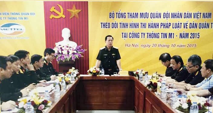 Hơn 6.000 người Viettel đã được huấn luyện quân sự