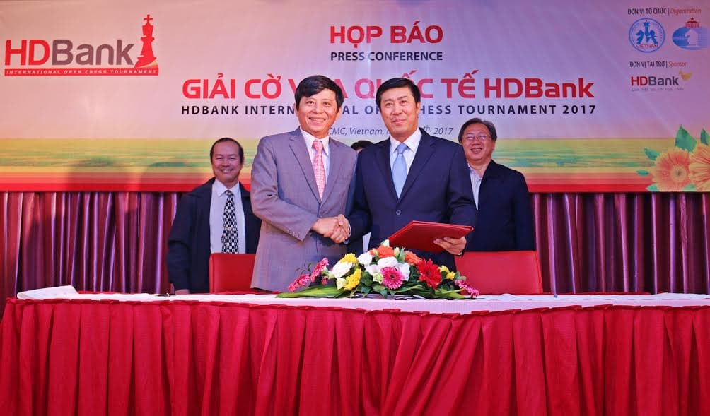 Hơn 230 kỳ thủ sẽ tham dự Giải Cờ vua Quốc tế HDBank 2017