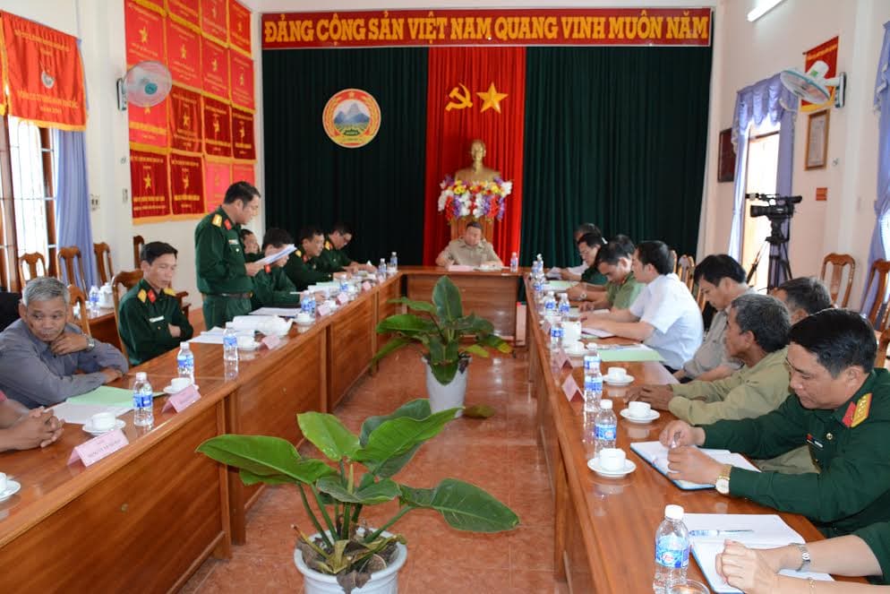 Thăm và kiểm tra công tác dân vận ở Công ty 732, công ty 78 (Binh đoàn 15)