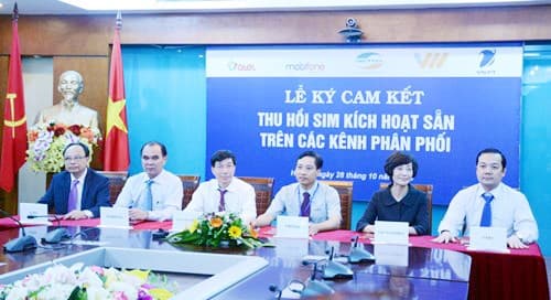 VNPT cam kết thu hồi SIM kích hoạt sẵn trên các kênh phân phối