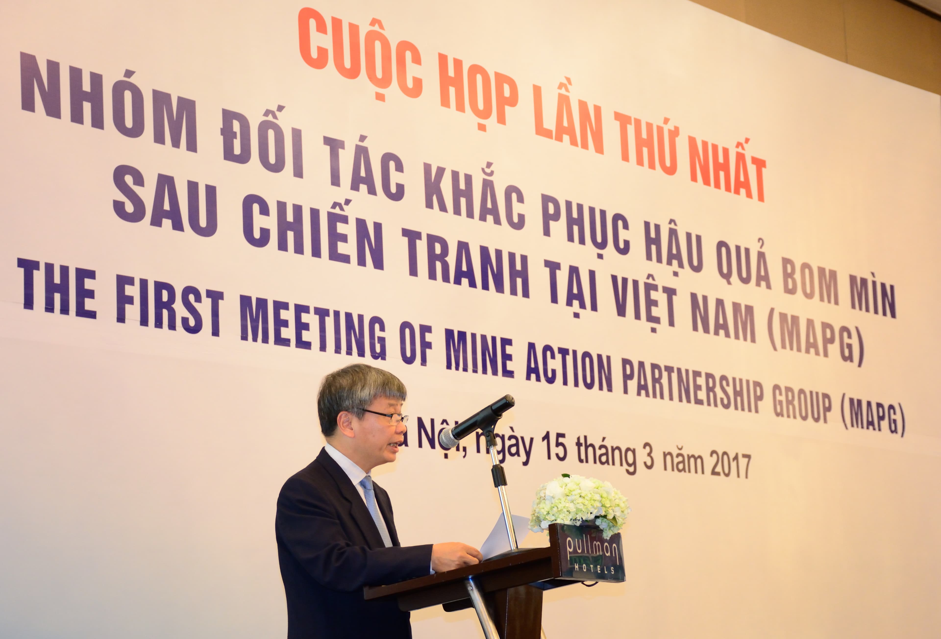 Cuộc họp lần thứ nhất Nhóm đối tác khắc phục hậu quả bom mìn