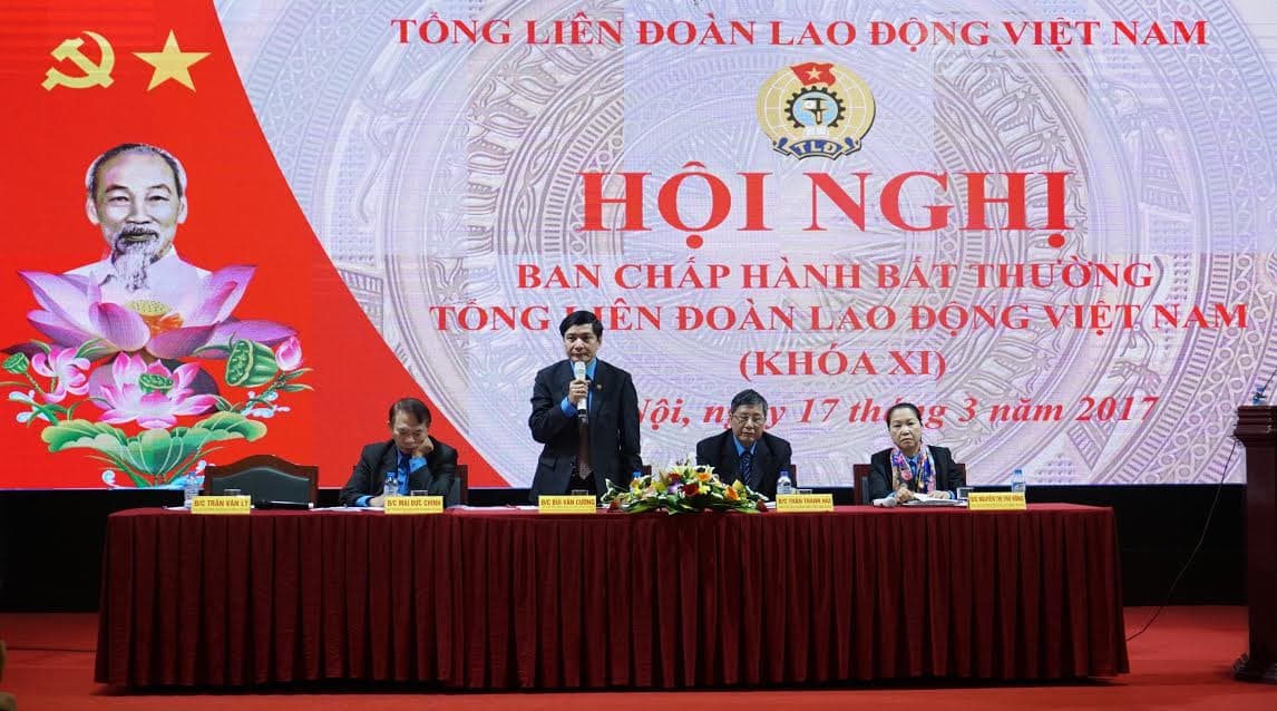 Hội nghị Ban Chấp hành Tổng Liên đoàn Lao động Việt Nam phiên họp bất thường