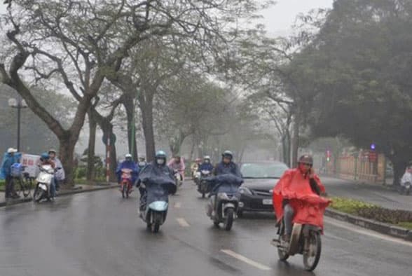 Miền Bắc có mưa rào, đề phòng dông sét, tố lốc và mưa đá