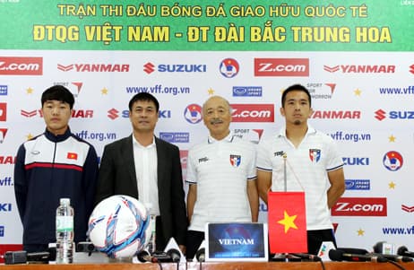Đội tuyển Việt Nam thi đấu giao hữu với đội tuyển Đài Loan (Trung Quốc)