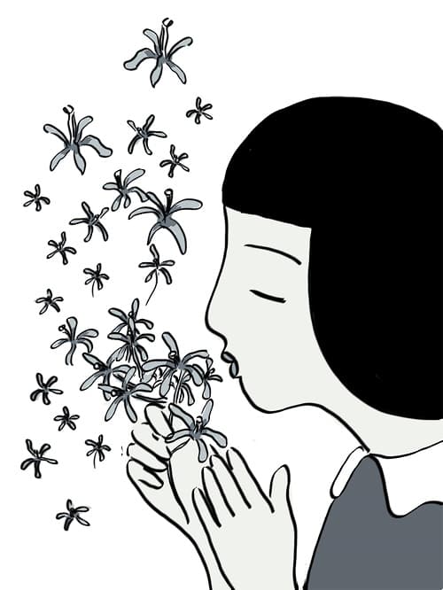 Những cánh hoa mặc niệm