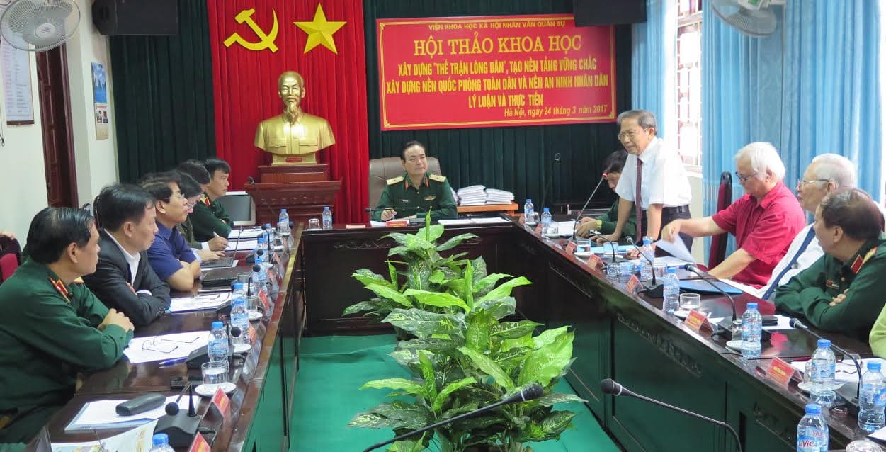 Xây dựng “thế trận lòng dân”, tạo nền tảng vững chắc xây dựng nền quốc QPTD và nền ANND
