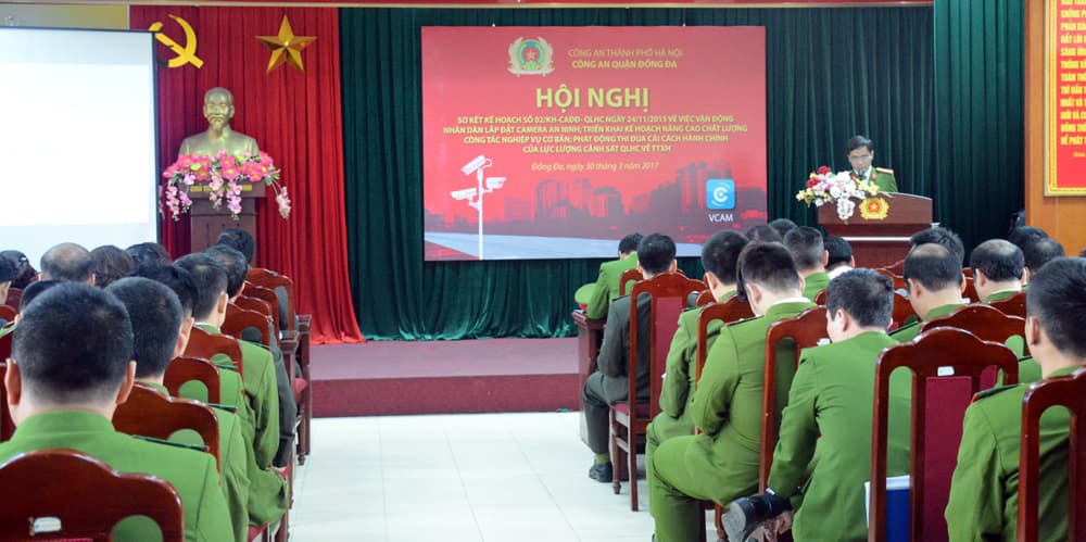 Tăng cường lắp đặt hệ thống camera an ninh để đấu tranh phòng, chống tội phạm