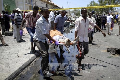 Đánh bom liều chết ở thủ đô Somalia, gần 20 người thương vong