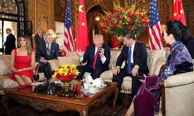 Tổng thống Mỹ tiếp Chủ tịch Trung Quốc