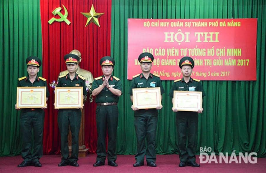 Sĩ quan trẻ năng động, sáng tạo