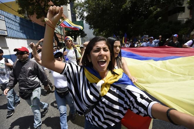 Venezuela: 30 người bị bắt trong các cuộc biểu tình của phe đối lập