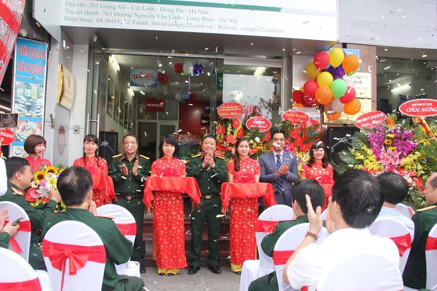 Công ty Cổ phần 22 khai trương cửa hàng giới thiệu sản phẩm