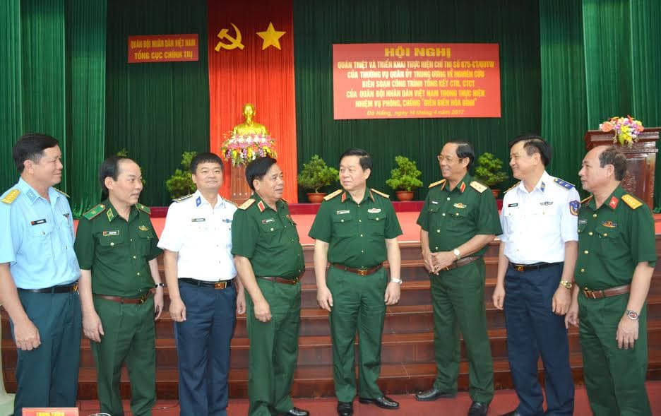 Triển khai thực hiện Chỉ thị của Thường vụ Quân ủy Trung ương về nhiệm vụ phòng, chống diễn biến hoà bình