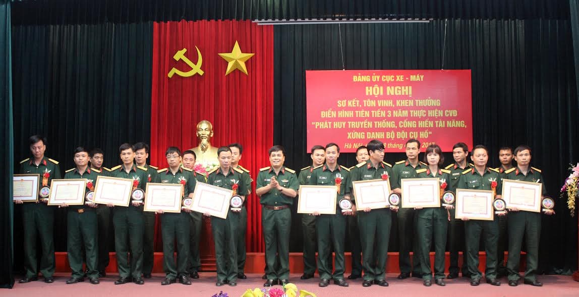 Cục Xe-Máy sơ kết 3 năm thực hiện Cuộc vận động “Phát huy truyền thống, cống hiến tài năng, xứng danh Bộ đội Cụ Hồ”