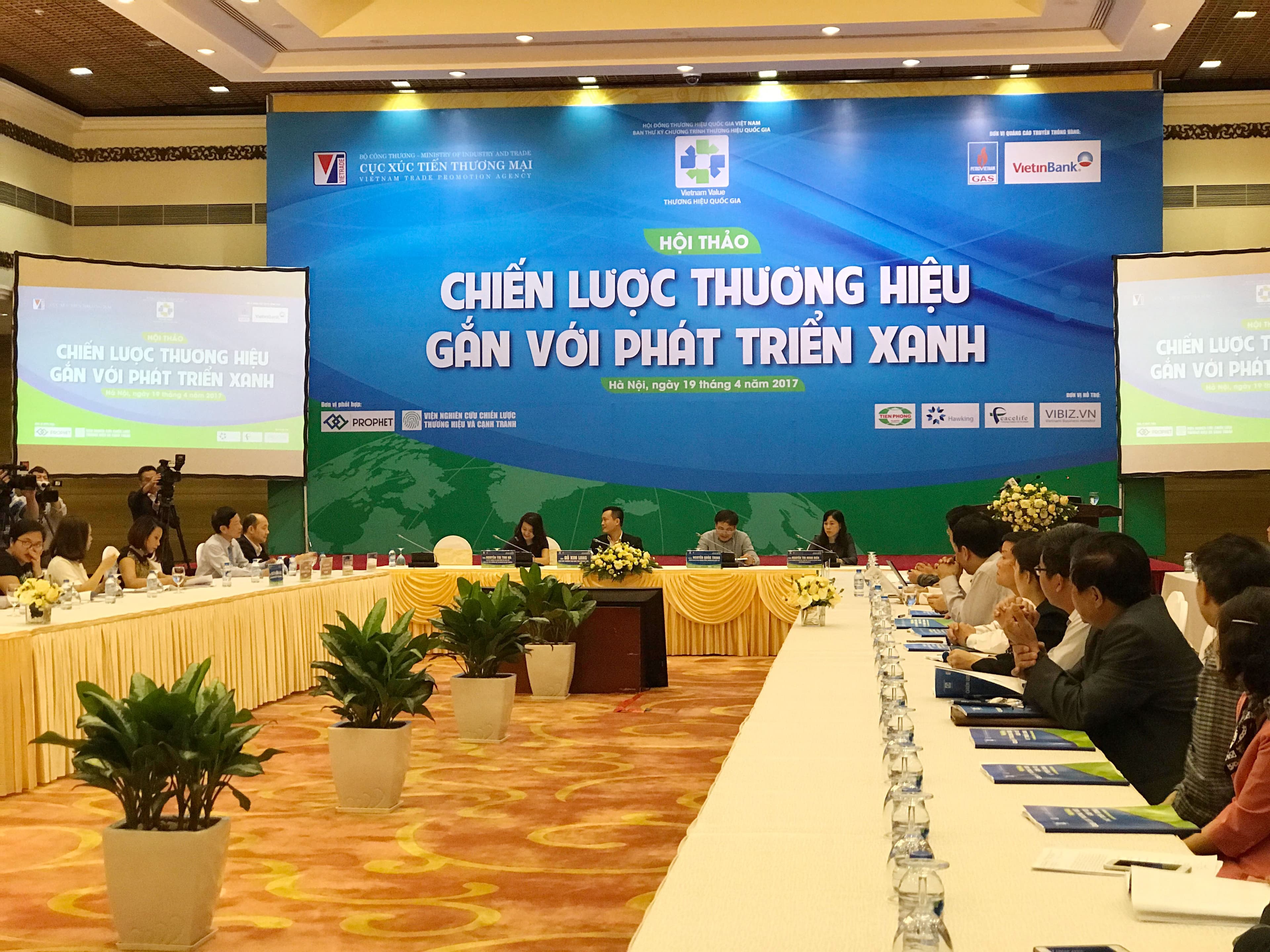 Xây dựng thương hiệu Quốc gia gắn với phát triển xanh
