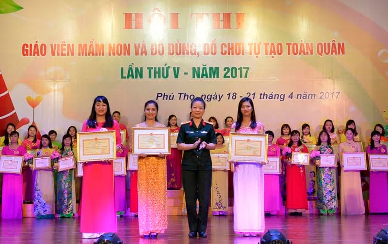 Bế mạc Hội thi giáo viên mầm non và đồ dùng, đồ chơi tự tạo toàn quân