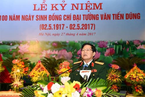 Mít tinh trọng thể kỷ niệm 100 năm Ngày sinh Đại tướng Văn Tiến Dũng
