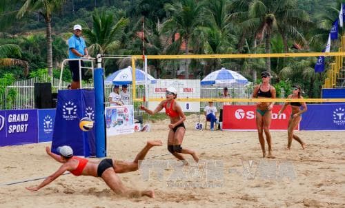 ĐT Trung Quốc vô địch Giải Bóng chuyền bãi biển nữ châu Á Tuần Châu-Quảng Ninh 2017