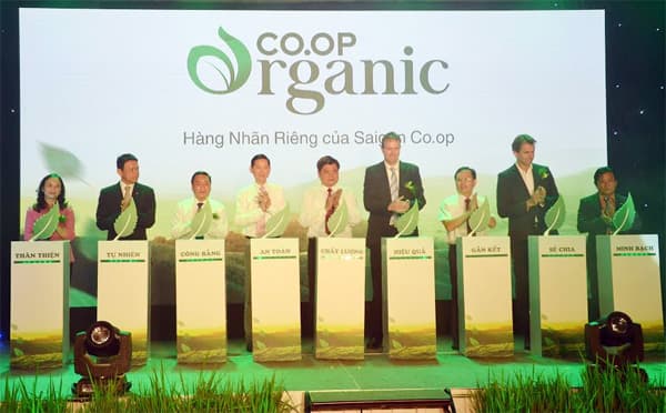 Ra mắt sản phẩm hữu cơ Co.op Organic tiêu chuẩn quốc tế