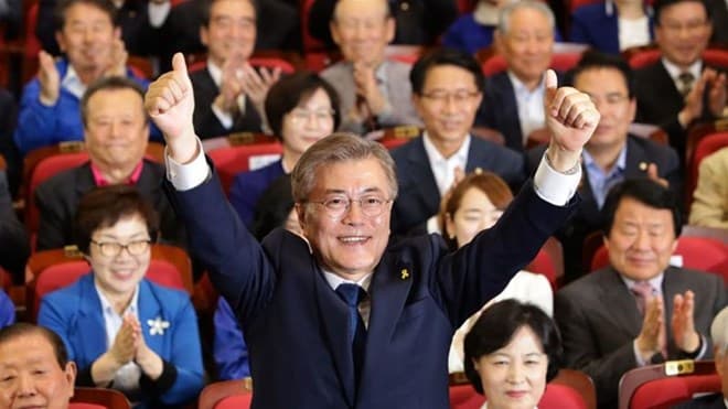 Ông Moon Jae-In bắt đầu nhiệm kỳ Tổng thống Hàn Quốc