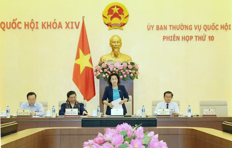 Khai mạc Phiên họp thứ 10 của Ủy ban Thường vụ Quốc hội khóa XIV