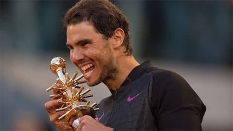 Nadal lần thứ 5 vô địch Madrid Masters