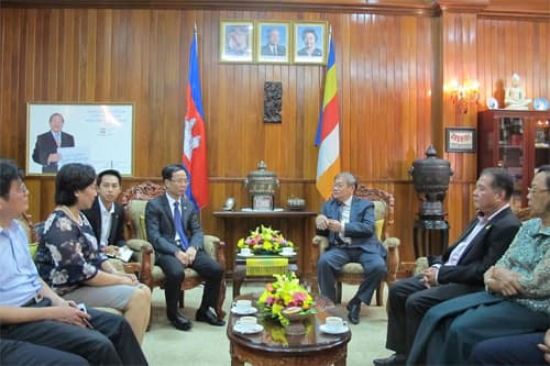 Đoàn đại biểu nhà báo Việt Nam kết thúc chuyến thăm và làm việc tại Campuchia