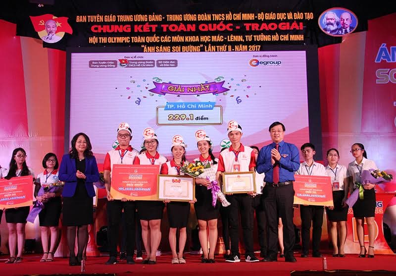 Đội tuyển Thành phố Hồ Chí Minh giành giải Nhất Hội thi “Ánh sáng soi đường”