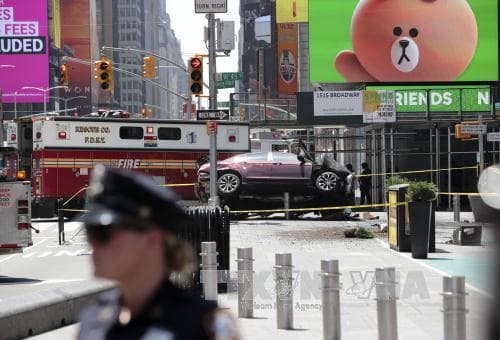 14 người thương vong trong vụ xe điên tại Quảng trường Thời đại, New York