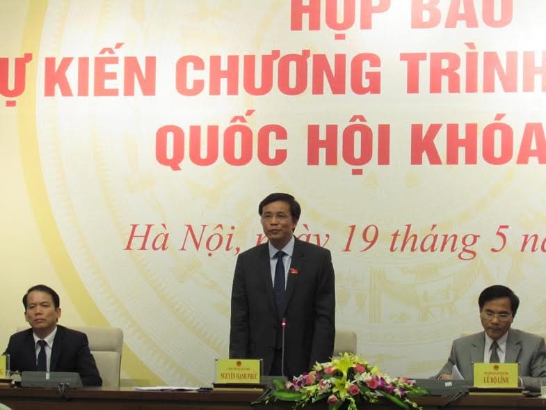 Kỳ họp thứ ba, Quốc hội Khóa XIV sẽ dành nhiều thời gian cho công tác xây dựng pháp luật