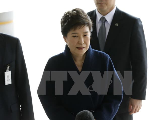 Bê bối chính trị tại Hàn Quốc: Cựu Tổng thống Park Geun-hye sẽ ra hầu tòa vào ngày 23-5
