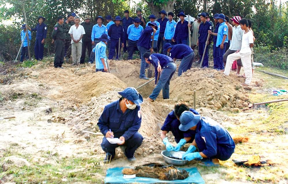 Đội K73 Long An quy tập 15 hài cốt liệt sĩ quân tình nguyện Việt Nam