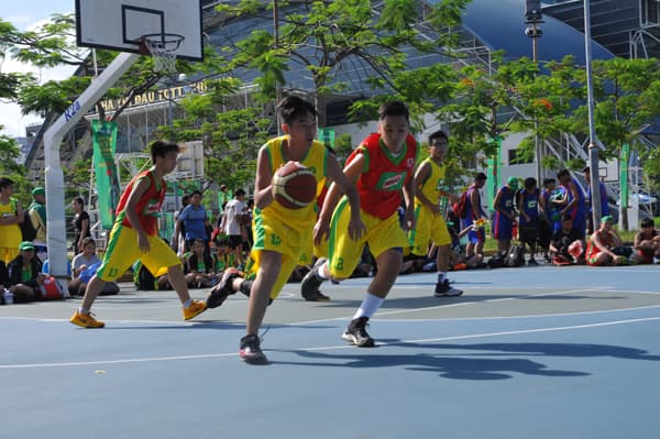 118 đội tranh tài tại Giải bóng rổ Festival trường học TP Hồ Chí Minh