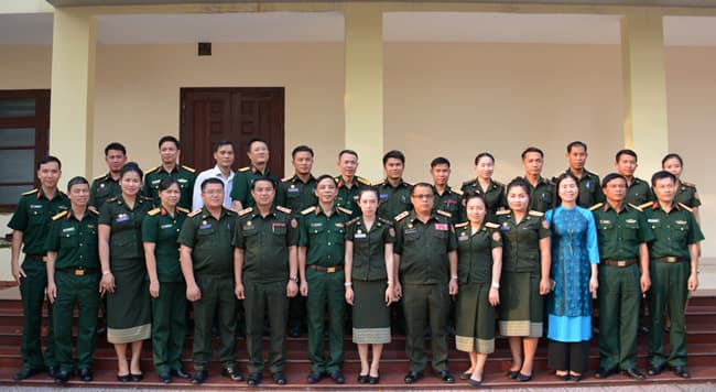 Bế mạc tập huấn công tác lưu trữ cho Bộ Quốc phòng Lào