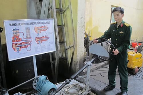 Sản phẩm lưỡng dụng của Đại úy Nguyễn Đặng Phương