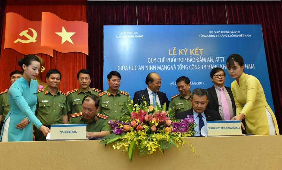 Vietnam Airlines và Cục An ninh mạng ký Quy chế phối hợp đảm bảo an ninh, an toàn thông tin