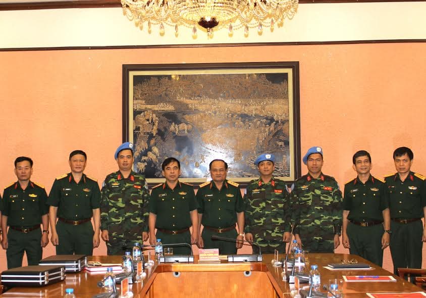 Thêm 3 sĩ quan làm nhiệm vụ gìn giữ hòa bình Liên hợp quốc