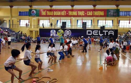 Sôi động Ngày hội Olympic trẻ em 2017