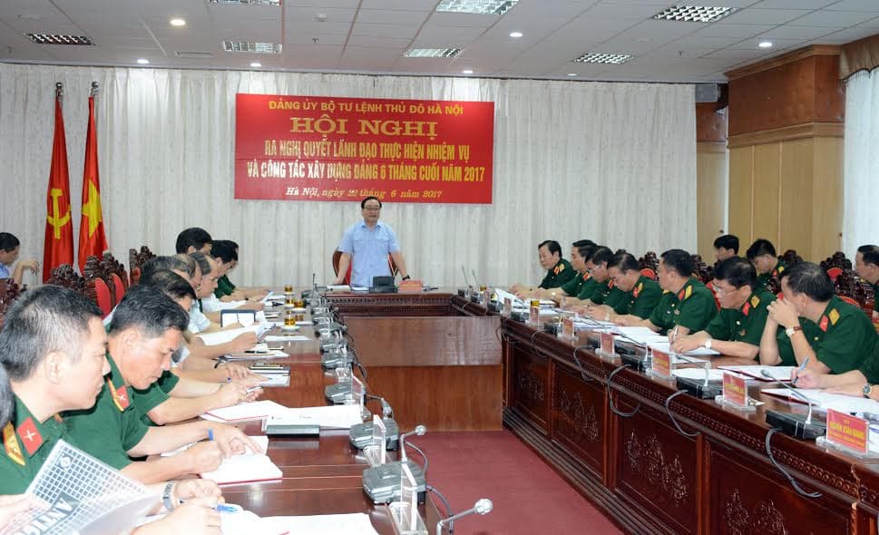 Phấn đấu hoàn thành tốt nhiệm vụ quân sự, quốc phòng năm 2017