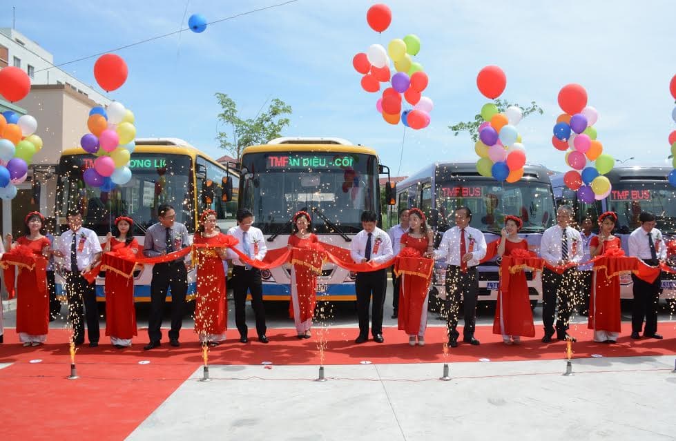 Khai trương tuyến buýt TMF tại Đà Nẵng