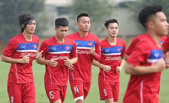 Đội tuyển U22 Việt Nam hội quân chuẩn bị cho SEA Games 29